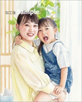 お母さんとお子さんのツーショット