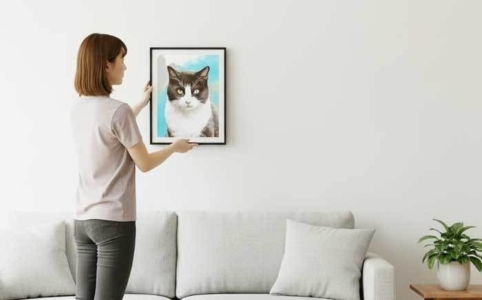 Petart写真をオーダーメイド水彩画調アートポスターに